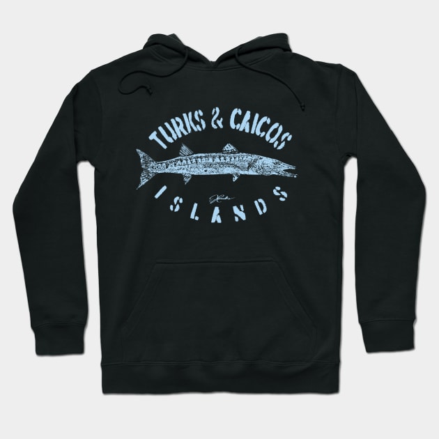 Turks & Caicos Islands Great Barracuda Hoodie by jcombs